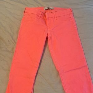 Pink Hollister jeans